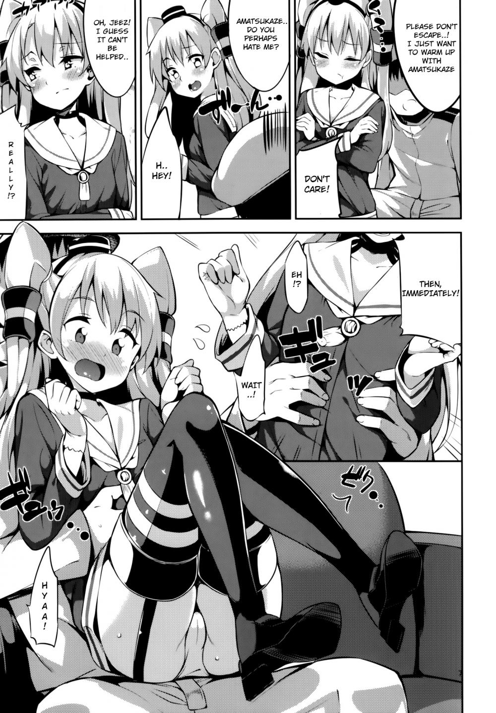 Hentai Manga Comic-Amatsukaze-chan to-Read-6